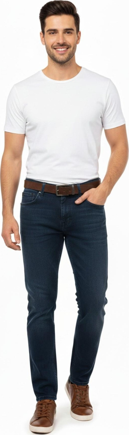 Erkek Regular Fit Jeans Pantolon 320 BGL-ST04977