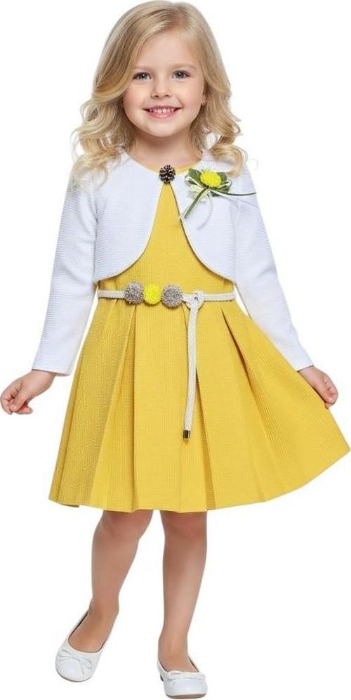 Bolero Hırkalı Kız Çocuk Elbise