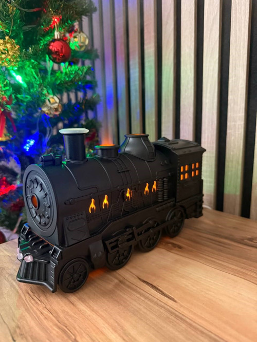 Tren Modeli Işıklı Aroma Difüzör & Hava Nemlendirici MYK Hediye ve Sanat Atölyesi