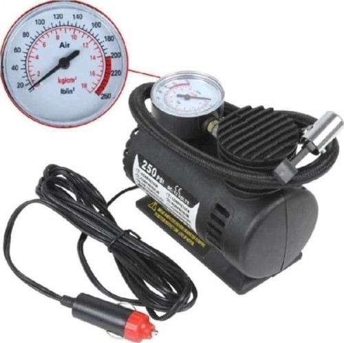 Oto Araç Mini Kompresör Ha Kompresörü 12 V 250 Psı Araba Ha Pompası Lastik Şişirici Taşınabilir