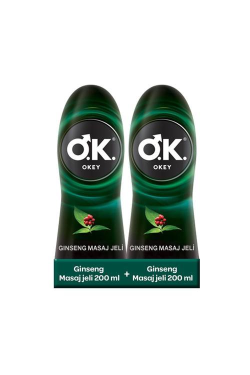 Ginseng Masaj Jeli Su Bazlı 2'li Set 400 ml