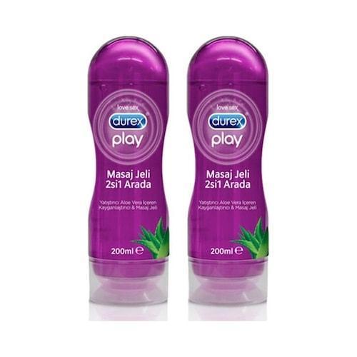 Play 2in1 Aloe Vera Kayganlaştırıcı & Masaj Jeli 2 x 200 ML