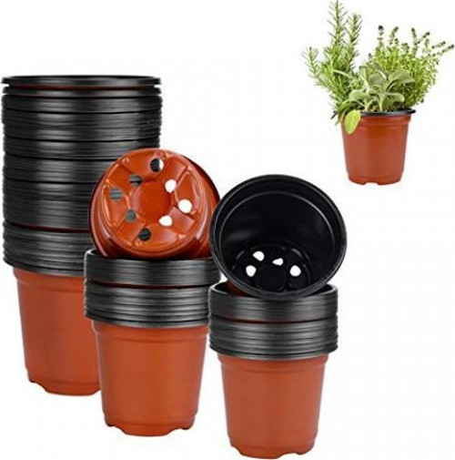 Thermoform Saksı 100 Adet 9 Cm