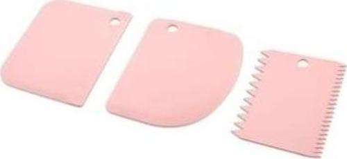 3 PARÇA PLASTİK HAMUR KESİCİ - KAZIYICI (5365)