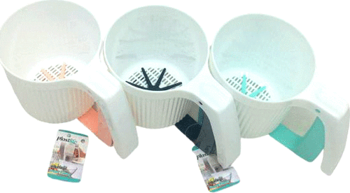 PLASTİK PRATİK ÇEVİRMELİ UN ELEK (5365)