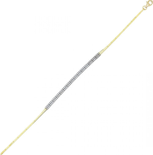 Altın Taşlı Bileklik T078121