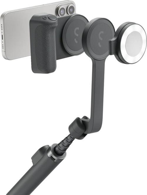 Fotoğraf-Video Seyahat Kiti Magsafe Powerbank Özellikli Led Işıklı Vlog Çekim Seti Midnight