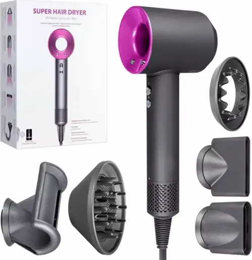 5 In 1 Profesyonel Saç Şekillendirici Fırça Taraklı Kurutma Fön Makinesi 1000 Watt (4490)