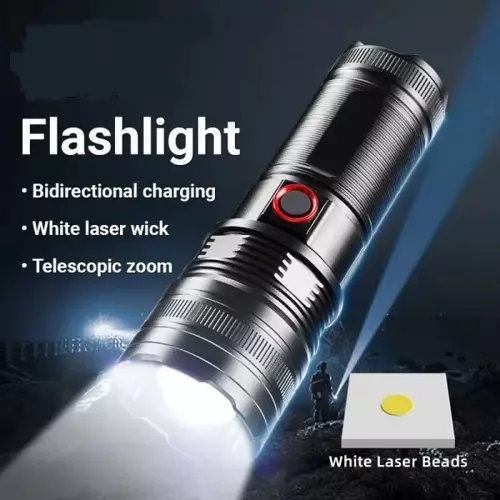 Taktik LED El Feneri 2000m, Güçlü Uzun Menzilli LED El Feneri XA-B702 (4490)