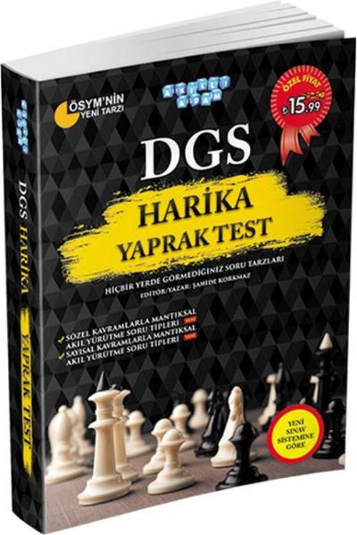 Akıllı Adam DGS Çek Kopart Yaprak Test