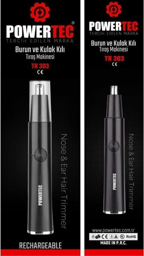 Şarjlı Kulak ve Burun Kılı Temizleme MAKINESI-TR-303
