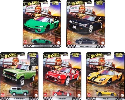 Boulevard 5’li Set – Lamborghini Temerario, Nissan Laurel C33, Ford Bronco, RS200, GT