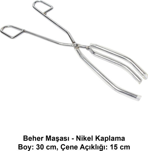 Beher Maşası 3 Çeneli - Nikel Kaplama