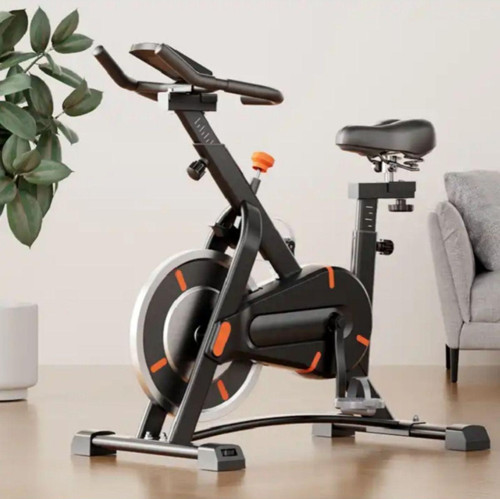 Yeni Nesil Siyah Koşu Kondisyon Bisikleti Egzersiz Ev Koşu Bisikleti Spin Bike Dikey