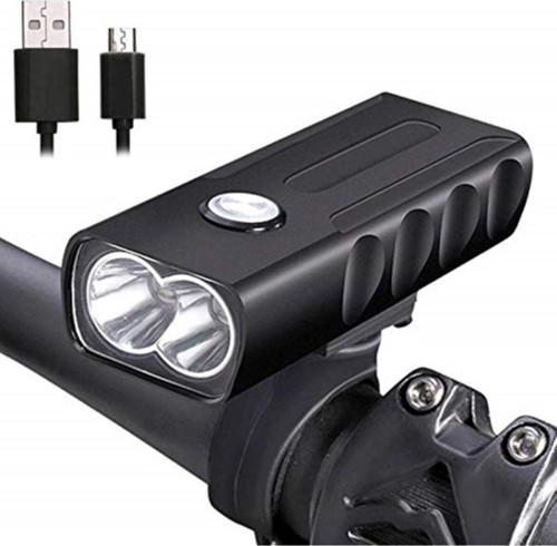 Havana 1000 Lümen Usb Şarjlı Bisiklet Ön Far Işık Fener Kablo