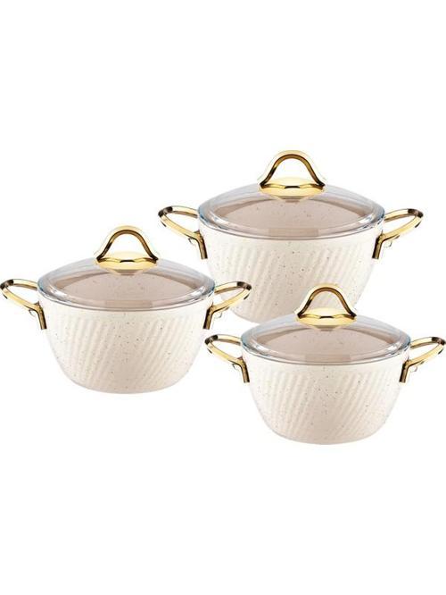 Hira Granit 6 Parça Set Krem