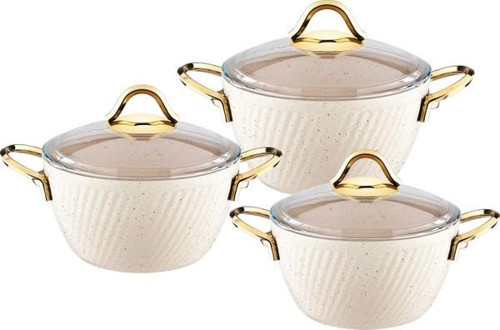 Hira Granit 6 Parça Set Krem