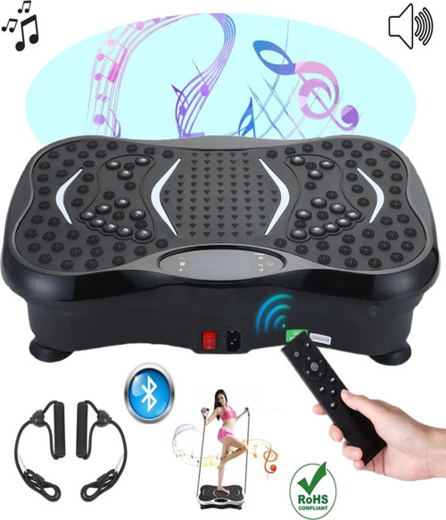 Pqcfm01 3D Bluetoothlu Titreşimli Spor Egzersiz Fitness Aleti Cihazı Vibration Plate Yüksek Hız