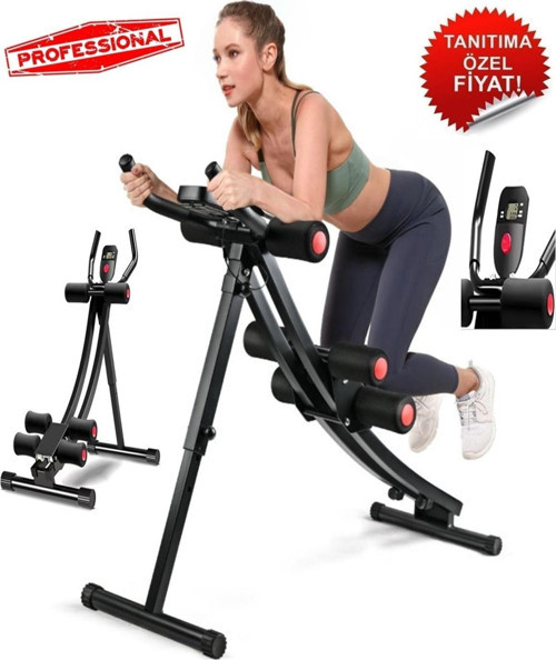 R-Mek1 Lcd Ekranlı Egzersiz Aleti Mekik Fitness Aleti Kondisyon Alman Tasarım Kondisyon Karın Küreği