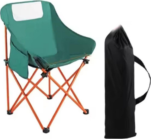 Yeşil Renk Kamp Sandalyesi Koltuğu Dinlenme Relax Koltuk Portatif Kamp Ve Bahçe Sandalyesi