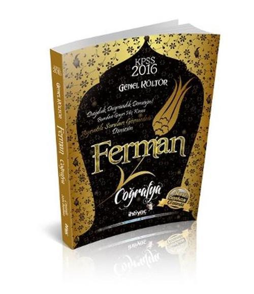 İhtiyaç KPSS Ferman Coğrafya Çözümlü Soru Bankası