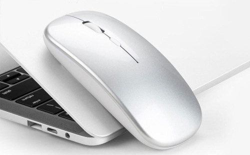 Beyaz Pilli Fare Mouse Oyuncu Laptop Pc Bilgisayar Wife Kablosuz Mouse Dpi Güncel Model Ledli