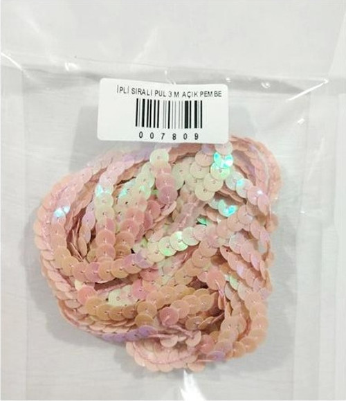 İpli Sıralı Pul 3 M Açık Pembe - 3 paket