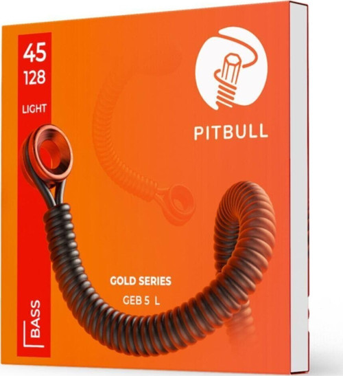 Gold Seri Bass Gitar Teli Nikel 5 Telli GEB-5 45-128 L Light