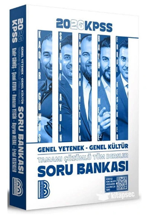 2026 Kpss Tüm Dersler Gy Gk Çözümlü Soru Bankası Benim Hocam