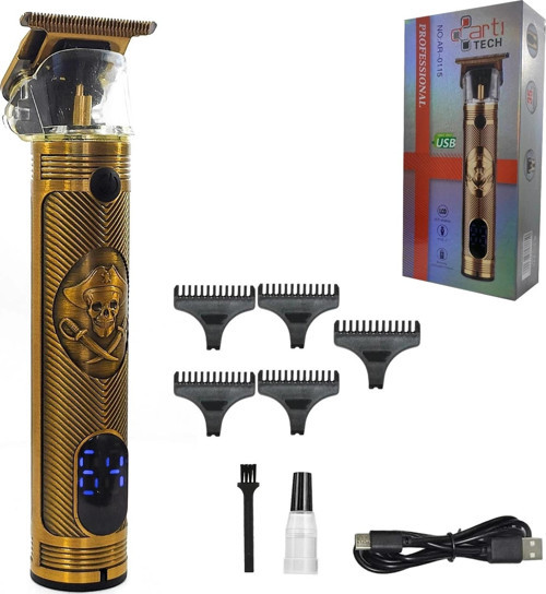 Artitech Tıraş Makinesi Şarjlı LCD Ekran Professional AR-0115 (Saç Sakal Düzeltici)