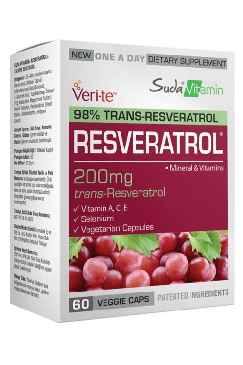 Suda Vitamin Resveratrol 60 Kapsül