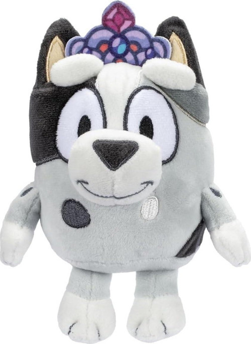 BlueyPlus Princess Muffin Taçlı Peluş Oyuncak Çocukların Hayal Gücünü Geliştiren Masalsı Arkadaş 20 Cm