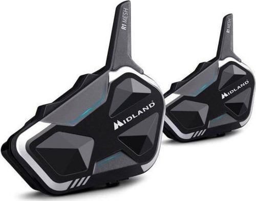 Mıdland R1 Mesh Motosiklet Kask İçi İntercom Seti Çift