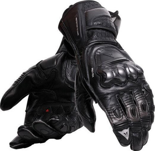 Fiero Metal Black Ant Deri Korumalı Motosiklet Eldiven
