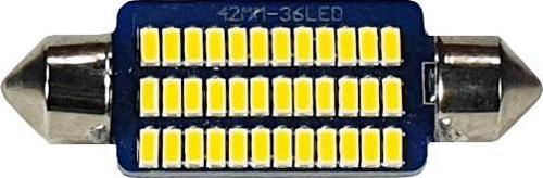 Beyaz Renk Led Sofit Ampul 42mm - 36 SMD Ledli