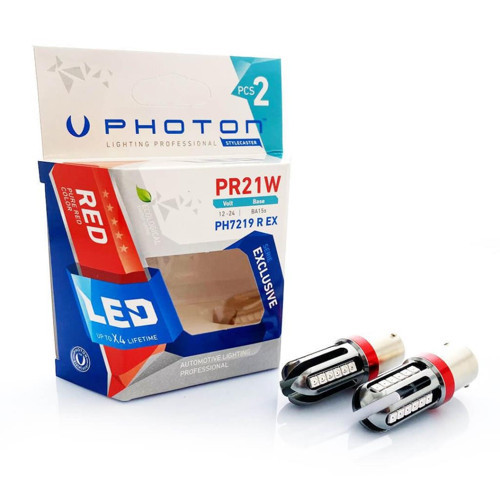 P21W Tek Duy Led Red (Kırmızı) Exclusive Serisi PH7219 R EX