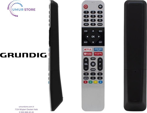 Grundig 32 GFH 6950 B Uyumlu Smart Televizyon Kumandası