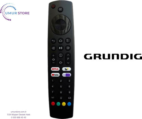 Grundig 65 GGU 7880 B Uyumlu 4K Android Smart Televizyon Kumandası