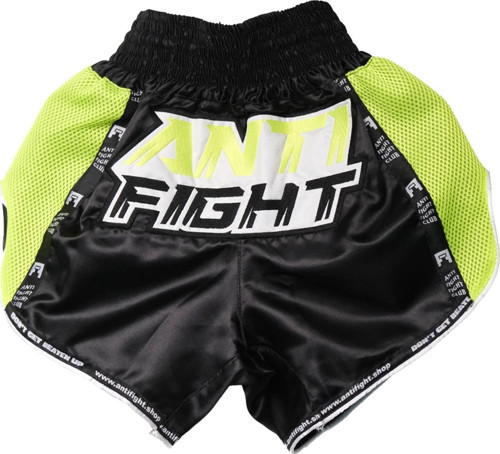 Klasik Kickboks Muaythai Şortu Neon Yeşili