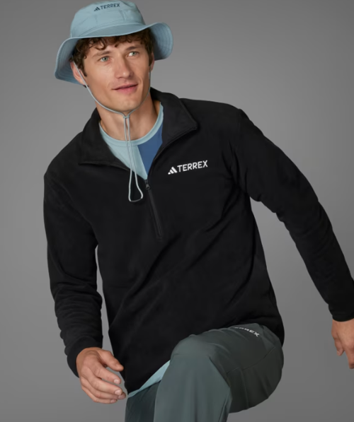 Multi Essentials 1/2 Zip Fleece Femuarlı Üst Siyah JP0783