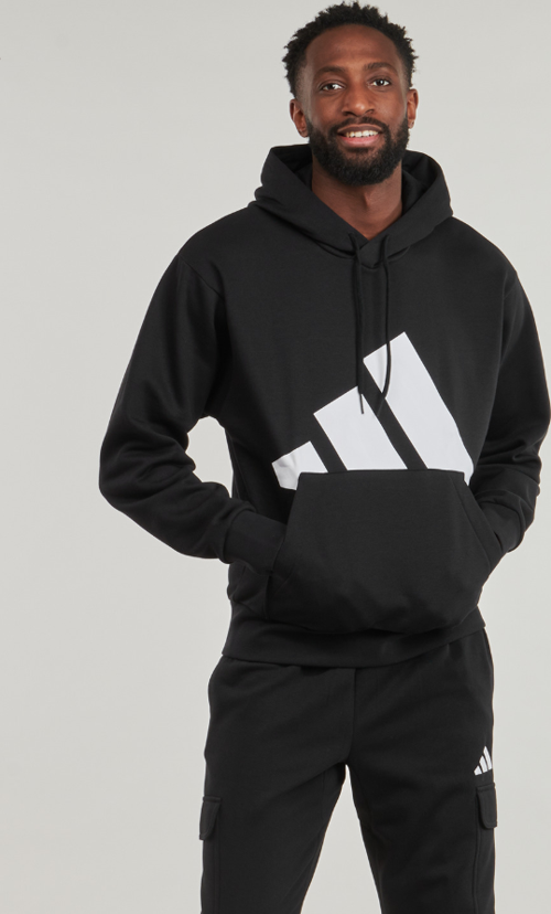 Adidas M Bl Fl Hd Erkek Sweatshirt Siyah IN6159