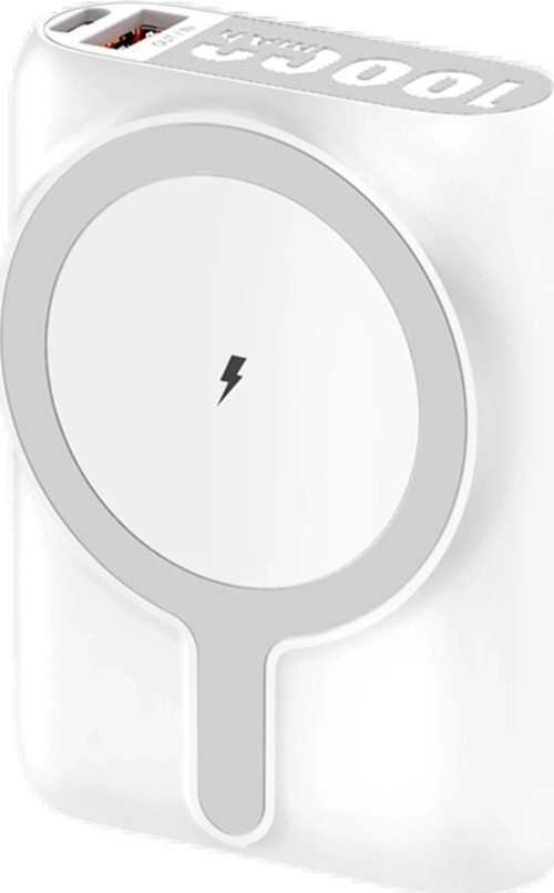 J31 10.000 mAh 20W PD Magsafe Powerbank - Beyaz-(5796)