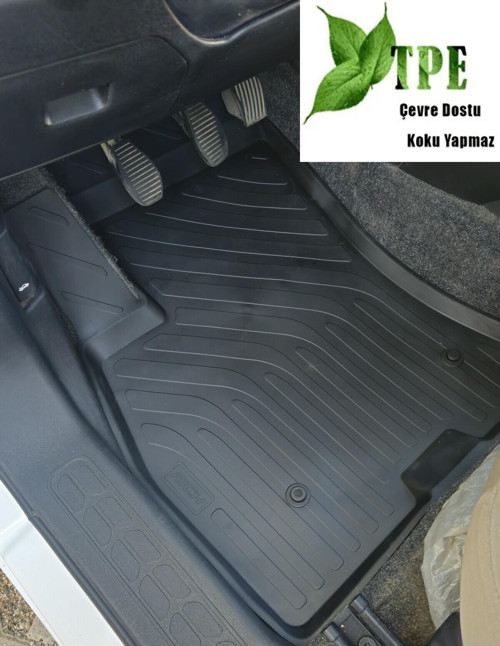 Fiat Doblo 2011-2022 Havuzlu Paspas