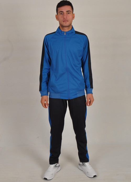 Solista Mavi Tam Fermuarlı Eşofman Takımı F1919