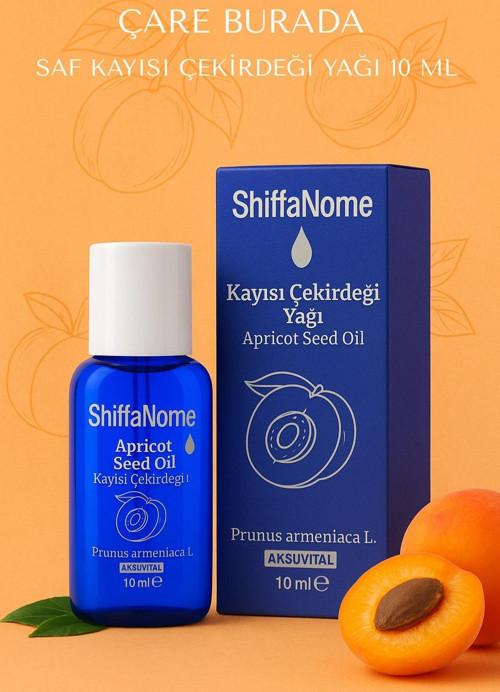 Saf Kayısı Çekirdeği Yağı 10 Ml