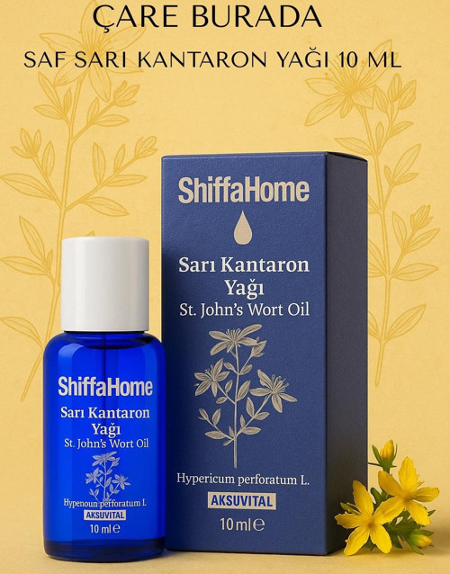 Saf Sarı Kantaron Yağı 10 Ml