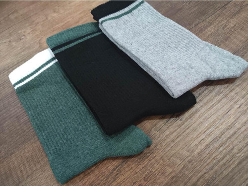 Unisex Tenis Pamuklu Çorap 3 Çift Kaliteli