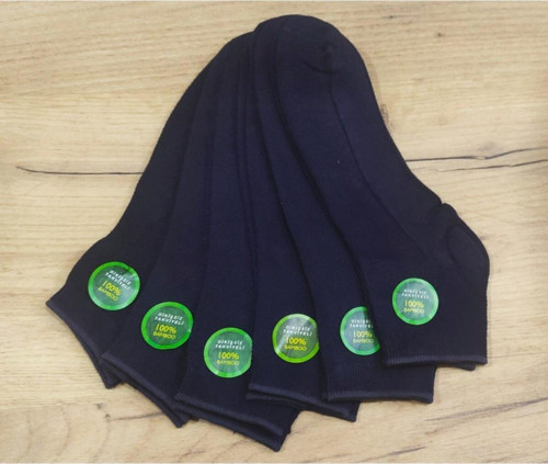 Erkek 6'Lı Bambu Kısa Konç Çorap