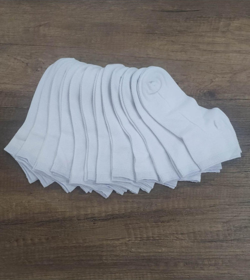 Kadın 12 Çift Bambu Dikişsiz Kısa Patik Çorap