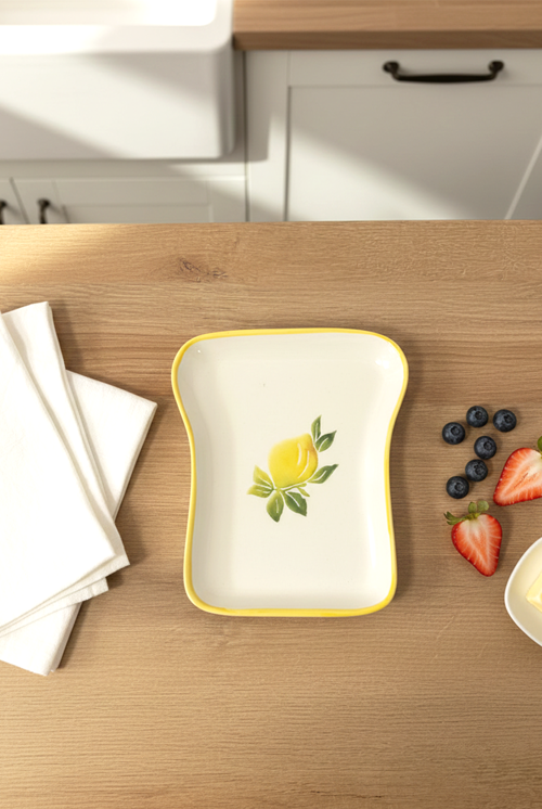 Elly Limon Kahvaltı Tost Tabağı